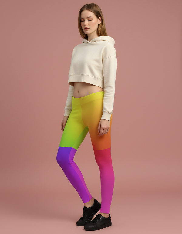 Women's Complex Color Patterns Leggings