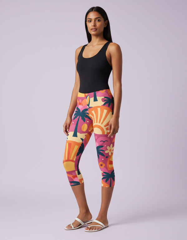 Dusk capri leggings