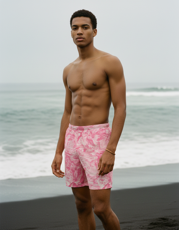 Men's Coastal Grandmother Swim Trunks