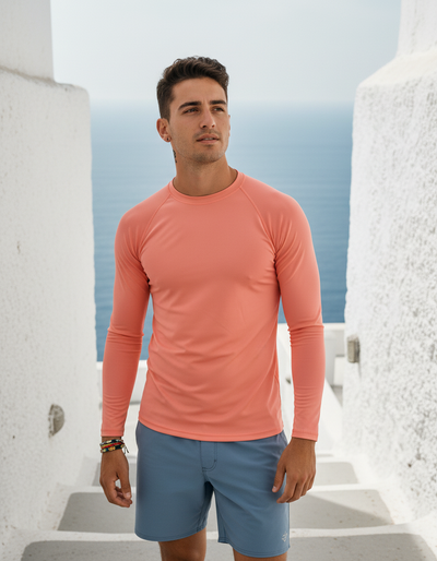 Men's Guava rash guard