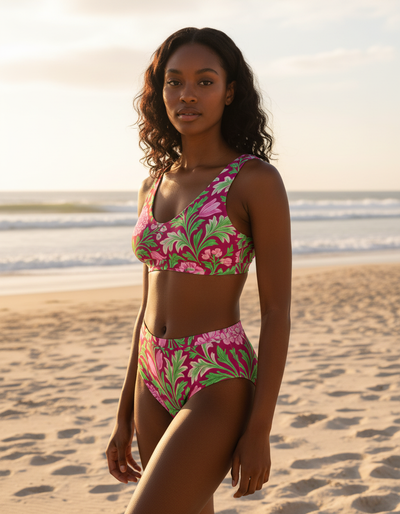 Jasmine high-waisted bikini