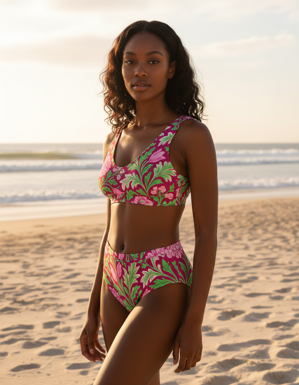 Jasmine High-Waisted Bikini bikini — Dripper