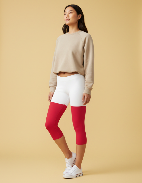 Zloto Capri Leggings Capri Leggings — Dripper