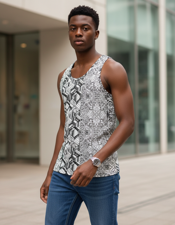 Eclipse Tank Top Men's Tank Top — Dripper