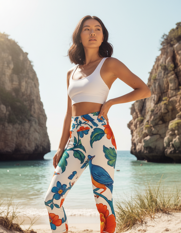 Dynasty Capri Yoga Leggings bikini — Dripper