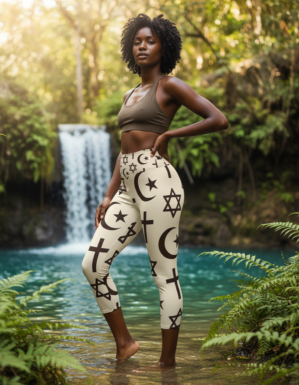 Halo Capri Yoga Leggings bikini — Dripper