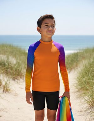 Spectrum Rash Guard Kids Rash Guard — Dripper