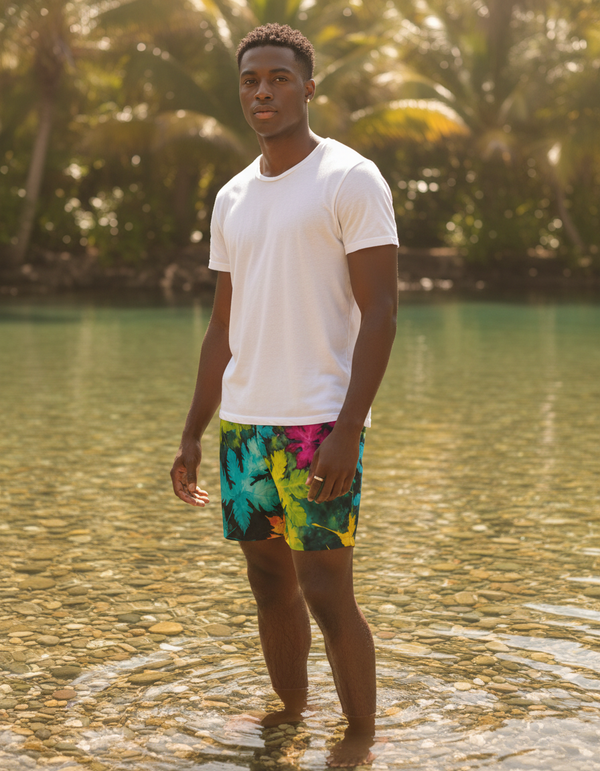 Men's Swim Trunks in Eclipse