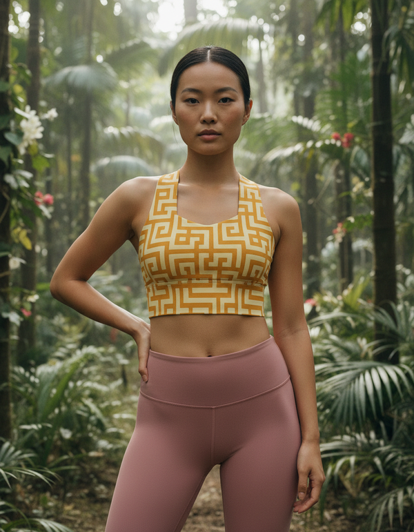 Sayagata longline sports bras