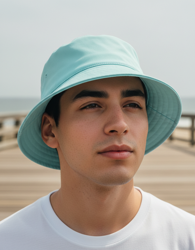 Glacier Blue Bucket Hat bucket hat