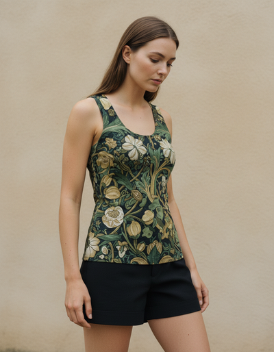 Women's Sycamore Chrysanthemum Tank Top tank top
