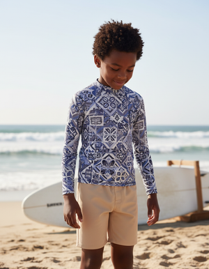 Kids Rhodonite Helix kids rashguards