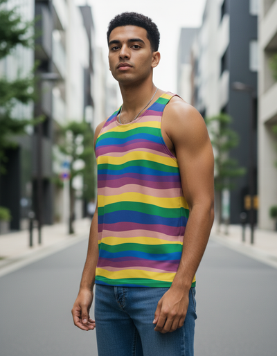 Men's Rhodonite Prism Tank Top tank top