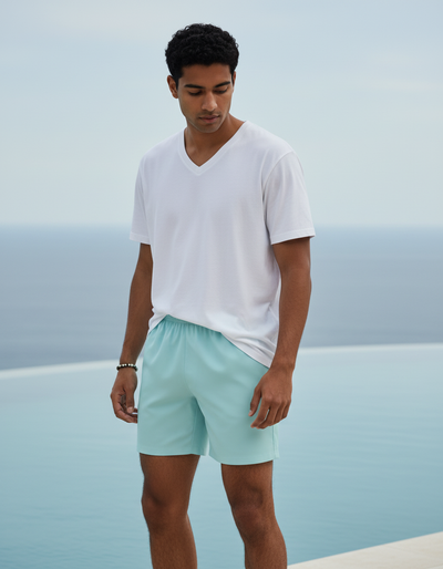 Glacier Blue Men's Swim Trunks swim trunks