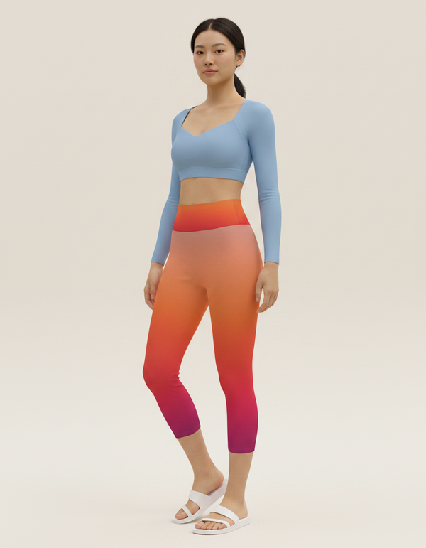 Leggings in Millennial Pink Celestia