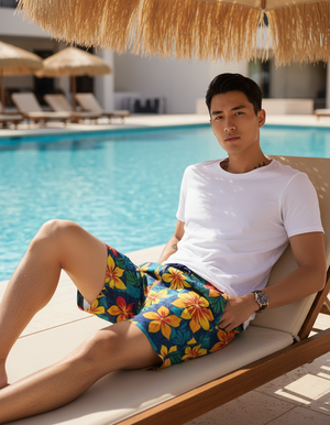Aloha Men's Swim Trunks bikini — Dripper