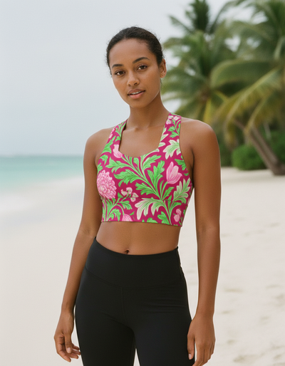 Jasmine Longline Sports Bra longline sports bra