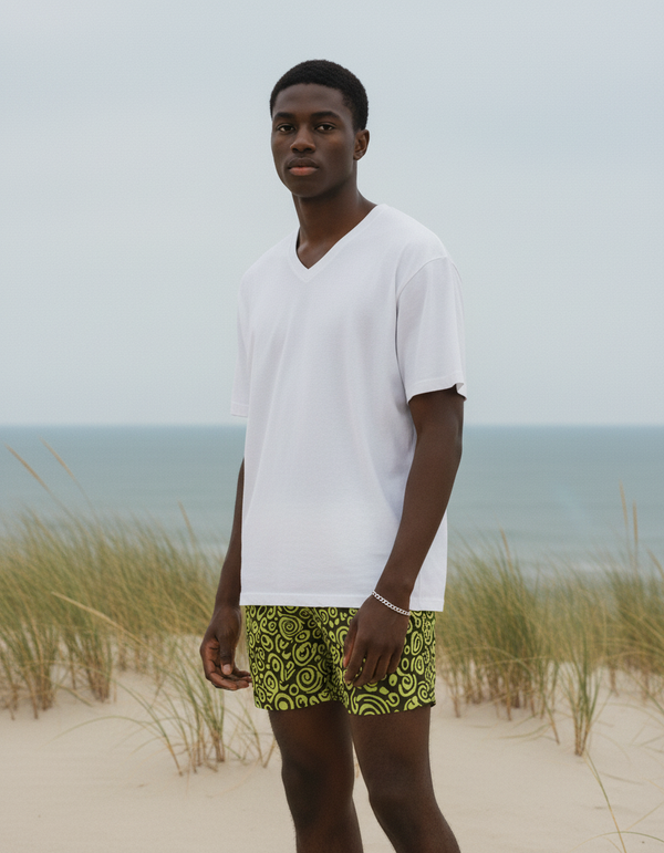 Men's Batik Collection Swim Trunks