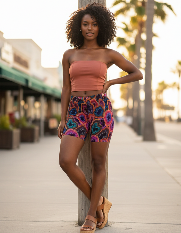 Women's Short Shorts in Prism