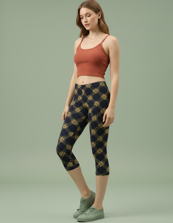 Yuki Capri Leggings Capri Leggings — Dripper