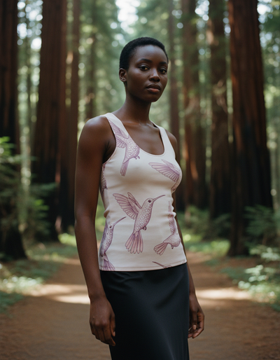 Women's Burnished Lilac Lustre Tank Top tank top