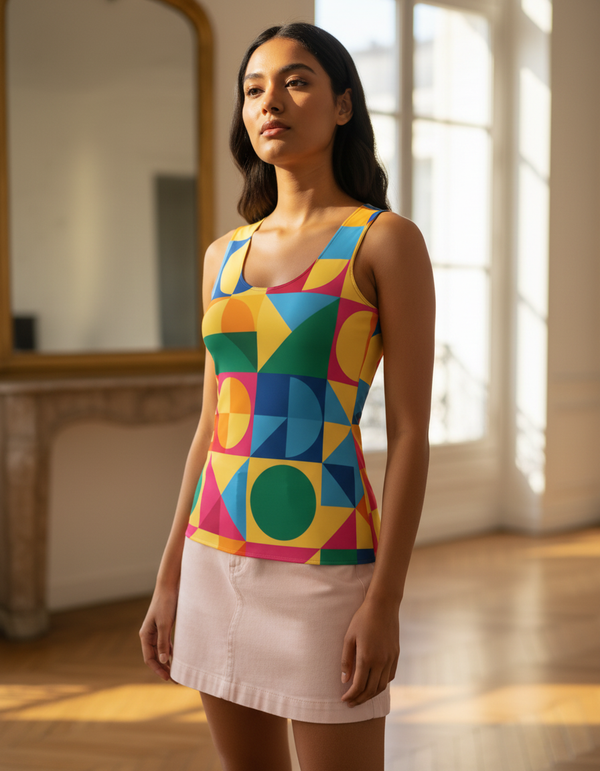 Women's Kandinsky tank tops