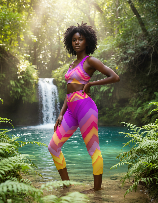 Pulse Capri Yoga Leggings Capri Yoga Leggings — Dripper