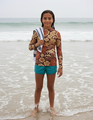 Youth Lava Falls Edo youth rashguards