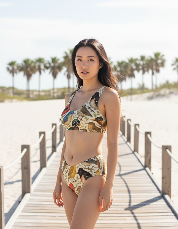 Peregrine High-Waisted Bikini High-Waisted Bikini — Dripper