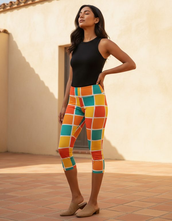 Prisma Capri Leggings Capri Leggings — Dripper