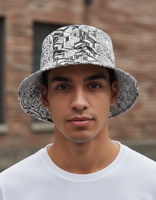 Noir Collection bucket hats