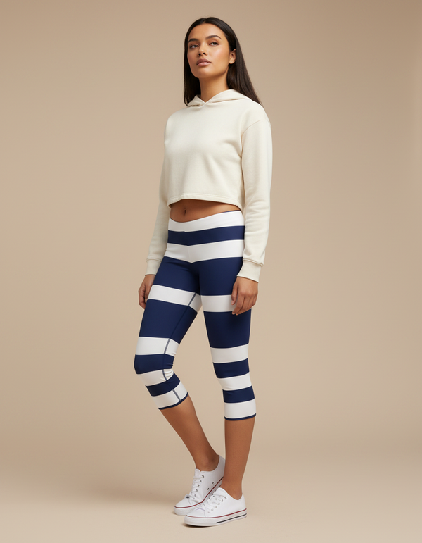 Tide Capri Leggings Capri Leggings — Dripper