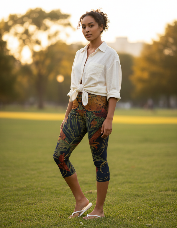 Elysium Capri Leggings Capri Leggings — Dripper