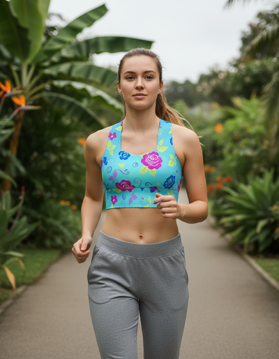 Belleza Longline Sports Bra longline sports bra