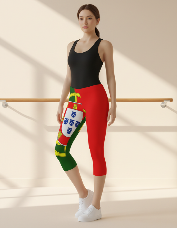 Alentejo Capri Leggings Capri Leggings — Dripper