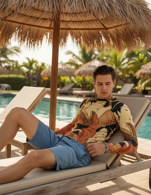 Hikari Rash Guard bikini — Dripper