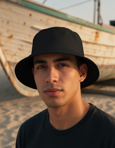 Void Black Bucket Hat bucket hat