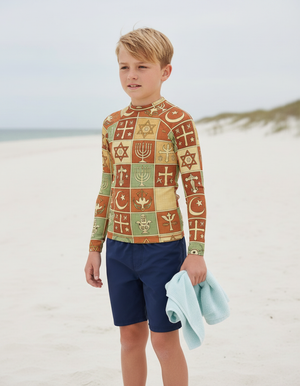 Youth Muskmelon Unity youth rashguards