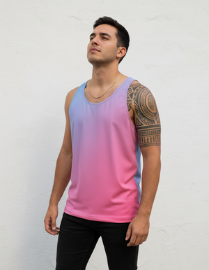 Men's Aura Gradient Tank Top