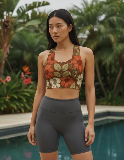 Verdant Longline Sports Bra longline sports bra