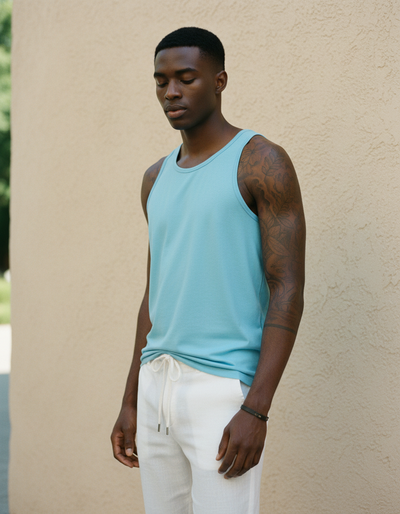 Men's Robin Egg Tank Top tank top