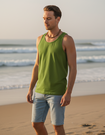 Men's Olive Drab Tank Top tank top