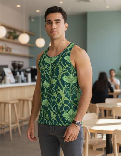 Men's Runway Emerald Elysium Tank Top tank top