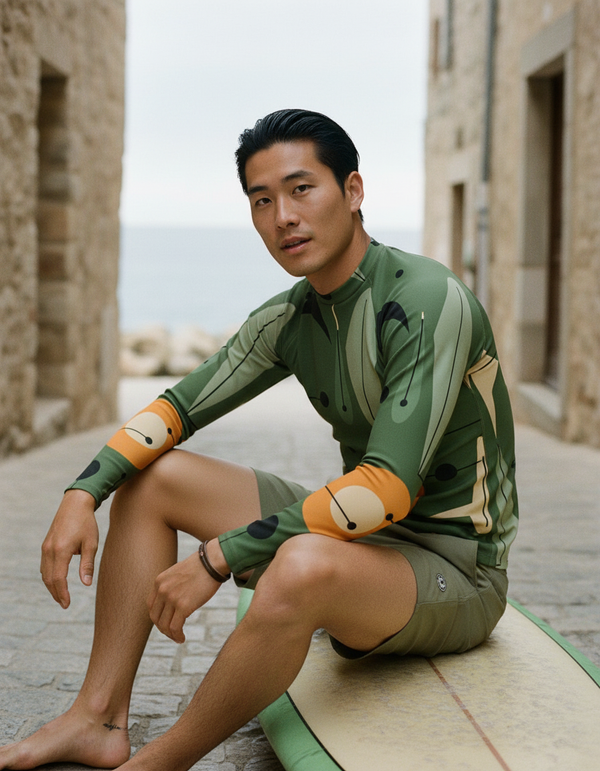 Rashguard in Sycamore Echo