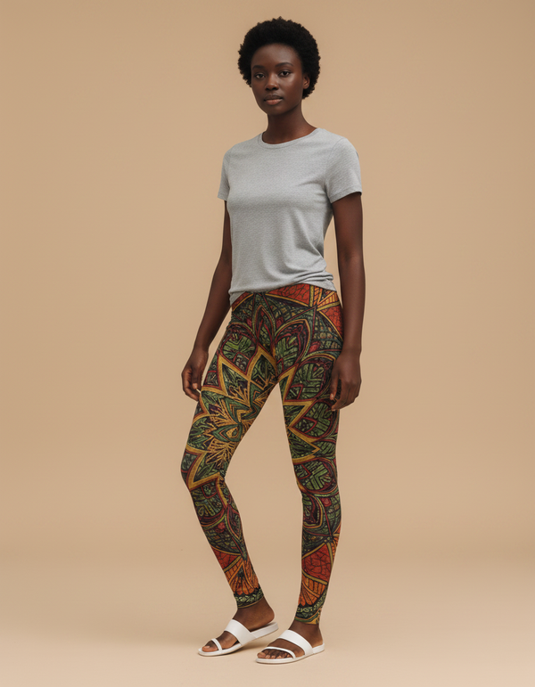 Women's Mandala Art Leggings