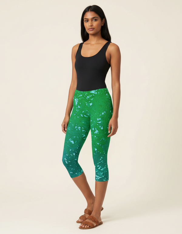 Yuki Capri Leggings Capri Leggings — Dripper