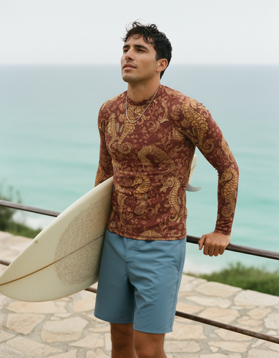 Men's Muskmelon Triton rash guard