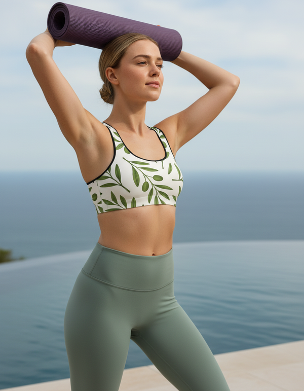 Verdant Longline Sports Bra Classic longline sports bras