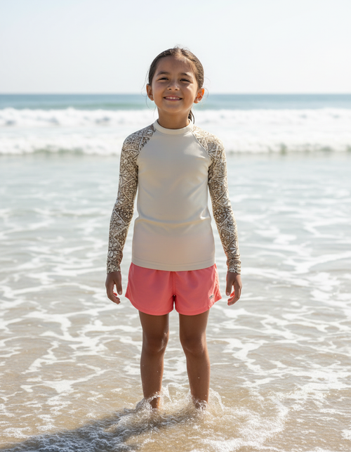 Angora Zellige Kids Rash Guard Kids Rash Guard — Dripper