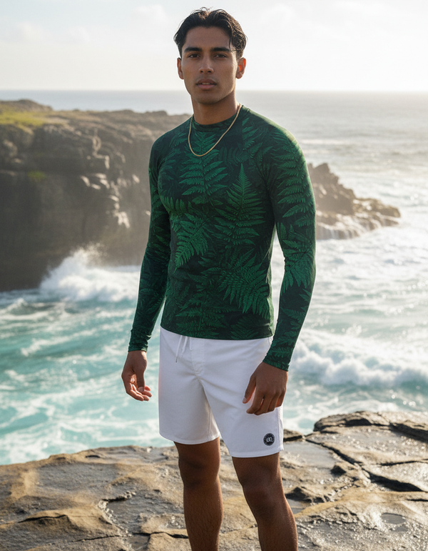 Lush Green Emerald Rashguard